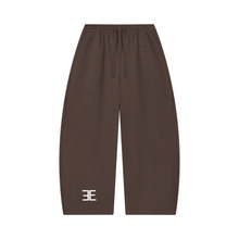 Load image into Gallery viewer, Expensive Exhibit Unisex Waffle Barrel Leg Pants