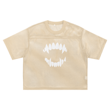 Load image into Gallery viewer, Expensive Exhibit See-through Boxy Net T-Shirt
