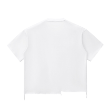Load image into Gallery viewer, MentalUpGrade Snow Wash Raw-Hem Boxy T-shirt