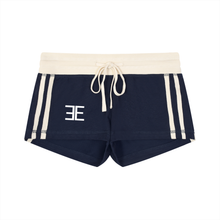Load image into Gallery viewer, Expensive Exhibit Women's Contrast Stripe Track Shorts
