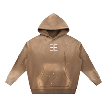 Load image into Gallery viewer, Expensive Exhibit Vintage Washed Frayed Fleece Hoodie