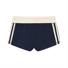 Load image into Gallery viewer, Expensive Exhibit Women's Contrast Stripe Track Shorts
