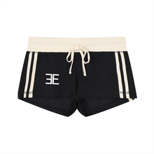 Load image into Gallery viewer, Expensive Exhibit Women's Contrast Stripe Track Shorts
