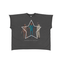 Load image into Gallery viewer, Exhibit E Raw Edge Boxy Non-Shrink T-Shirt
