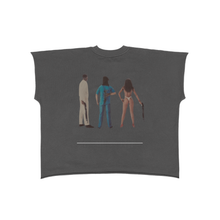Load image into Gallery viewer, Exhibit E Raw Edge Boxy Non-Shrink T-Shirt
